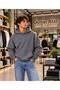 Men's Basic Hooded Sweatshirt - Draped Comfortable Fit Sweatshirt with Kangaroo Pocket