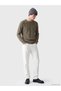 Ozmarka New Season Green Crew Neck Men's Knitwear Sweater - 2