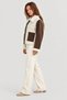 Suede Rabbit Feather Laminated Coat |   F1988 - 3