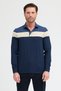 Men's Polo Neck Long Sleeve Sweatshirt
