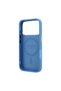 iPhone 18 Pro Case Licensed M-Safe 4g Pattern 360 Stand Metal Classic Lettering Logo Cover Blue - 7