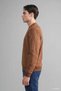 Regular Fit Crew Neck Suede Sweatshirt I2038Ax26Wn - 4