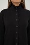 Verbena Buttoned Black Knitwear Cardigan - 6