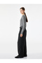 Long Sleeve Crew Neck Wool Knit Sweater - 3