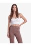 High Slim Fit Drawstring Spanish Leg Sports Leggings - 2