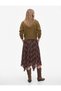 Regular Fit Hair Braid Textured Long Sleeve Half Zip Knitwear Sweater - 3