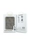Licensed 4g Patterned Text Logo Pop-Up Magnetic Stand Pu Card Holder Brown - 6
