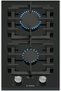 Built-In Domino Gas Hob, 30cm - PRB3A6I40L Black