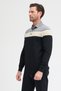 Men's Polo Neck Long Sleeve Sweatshirt - 5