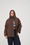 Palermo Front-Closed Brown Jacket