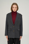 Arslev Anthracite Blazer Jacket - 2