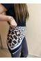 Leopard Patterned Bandana Scarf - Hair Accessory - Gift