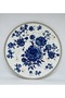30 cm Blue Flower Enamel Serving Plate - Decorative Item - 3