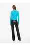 Slim Fit Cotton Long Sleeve Buttoned Polo Collar T-Shirt - 5