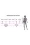 Women's Long Sleeve Single Shoulder Open Strap Side Button Viscose Blouse - 4