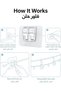 20 قطعة من خطافات إضاءة خارجية - مشابك كابلات لاصقة شفافة مقاومة للماء، عرض فتحة 26 مم، مقاومة للأشعة فوق البنفسجية - 5