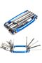 Bike Multifunction Repair Tool Mini Compact Lightweight Portable Foldable Bicycle Multitool, Stainle - 2