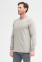 Men's Crew Neck Long Sleeve Sweatshirt - 4