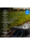 صندوق كهربائي خارجي، كبير الحجم، مقاوم للماء IP54، لتمديد الكابلات، أسود اللون - 5