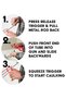 3 pcs Sika 117 Silicone Sealant with Heavy Duty Metal Gun-Anti-fungal Silicone for Bathroom Applications - 7