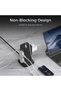 سلك تمديد برجي مع منافذ USB-C، مقبس متعدد 8 منافذ بطول 2 متر، محمي من ارتفاع التيار الكهربائي - 5
