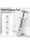 Compact Titanium Multi-tool, Mini Multitool Wrench, Bottle Opener, Nail Puller, Caliper - 7