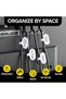 Cable Labels by Wrap-It Storage, Regular, White (36 Pack) - Write On Cord Labels, Wire Labels, Cable - 6