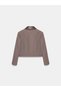 60830 Leather Detailed Crop Jacket - 7