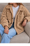 Women's Buttoned Soft Plush Shirt Kpln - 2