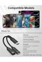 محول USB C 2 في 1 لسماعات الرأس والشحن لأجهزة أندرويد مع دونجل Aux - 6