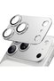 Camera Lens Protector for iPhone 17 Pro Max, Silver, 1-Pack