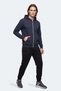 Kishan I Men's Hooded Navy Blue Sweatshirt - 8