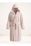 Bathrobe 100% Cotton Women's Bathrobe Premium Men's Bathrobe Dressing Gown Dowry Bathrobe - 6