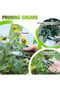 2-Piece Pruning Secateurs Set with Labor-Saving Spring - 7