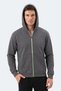 Kishan I Men's Hooded Dark Gray Sweatshirt - 4