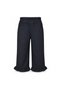Girl's Pants with Pockets and Ruffled Cuffs - 2