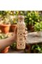 Copper Water Bottle 1 Litre, 99% Pure Copper Bottle with Leakproof Screw Cap, Handmade Marbled Design, Reusable Water Bottle for Home, Office & Travel - 4