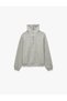Long Sleeve Comfortable Fit Half Zipper High Neck Pajama Top