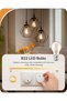 6 عبوات من مصابيح LED قابلة للتعتيم B22، 6.5 واط، 2700 كلفن، أبيض دافئ، 806 لومن - 2