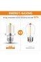 4Pack 900Lumen E26/E27 LED Bulb with Warm Light, 10W - 3