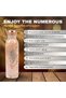 Copper Water Bottle 1 Litre, 99% Pure Copper Bottle with Leakproof Screw Cap, Handmade Marbled Design, Reusable Water Bottle for Home, Office & Travel - 5