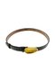 Women's Trendy Knitted Pattern Soft Touch Pu Leather Belt, 2.5 cm Elegant Antique Gold Spoon-Shaped Buckle, Matches with Dress, Jeans, Pants, and Skirt - 4