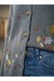 Women's Floral Embroidery Soft Textured Cardigan - 3