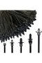 160 قطعة من أربطة كابلات نايلون عالمية للتثبيت بالضغط، حزام ذاتي القفل، مقاوم للأشعة فوق البنفسجية شديد التحمل، 5 قطع من الأكثر