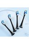 - Toothbrush Heads (GCS2) - For BVS2, x4 - Black - 6