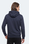 Kishan I Men's Hooded Navy Blue Sweatshirt - 6