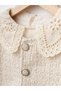 Girl's 4-Piece Stylish Tweed Set - Cotton Shirt, Vest, Pleated Skirt and Bag Set - 4