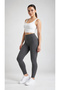 Belize Modal Fabric Push up High Compression Leggings Black - 2