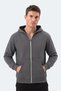 Kishan I Men's Hooded Dark Gray Sweatshirt - 6