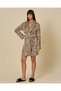 Women Multicolour Leopard Print Robe - 2